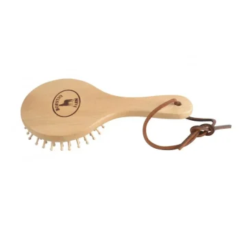 Outlet Borstiq Farm Borstiq Brosse à Crins Ronde Bois De Hêtre