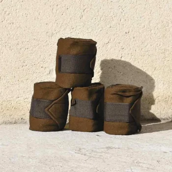 Online Cheval Energy - Les Equipements Cheval Energy Bande De Repos (set De 4) - Chocolat
