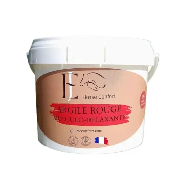 Discount EJ Horse Confort Argile Rouge Musculo Relaxante