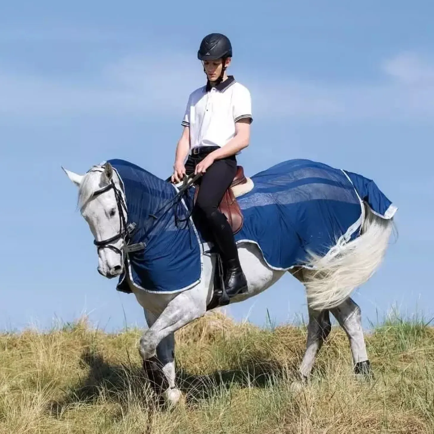 horseware-amigo-flyrider-couvr-igXRfZzQ-0.webp Fashion Horseware Amigo Flyrider Couvre Rein Couvre Cou Anti Mouche