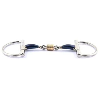 Fashion Jump'In Mors Verdun Blue Steel Et Anneaux En Cuivre Double Brisure