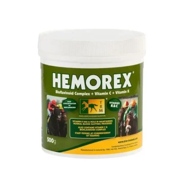 Fashion TRM Hemorex Saignement à L'Effort Hémorragie Pulmonaire Cheval